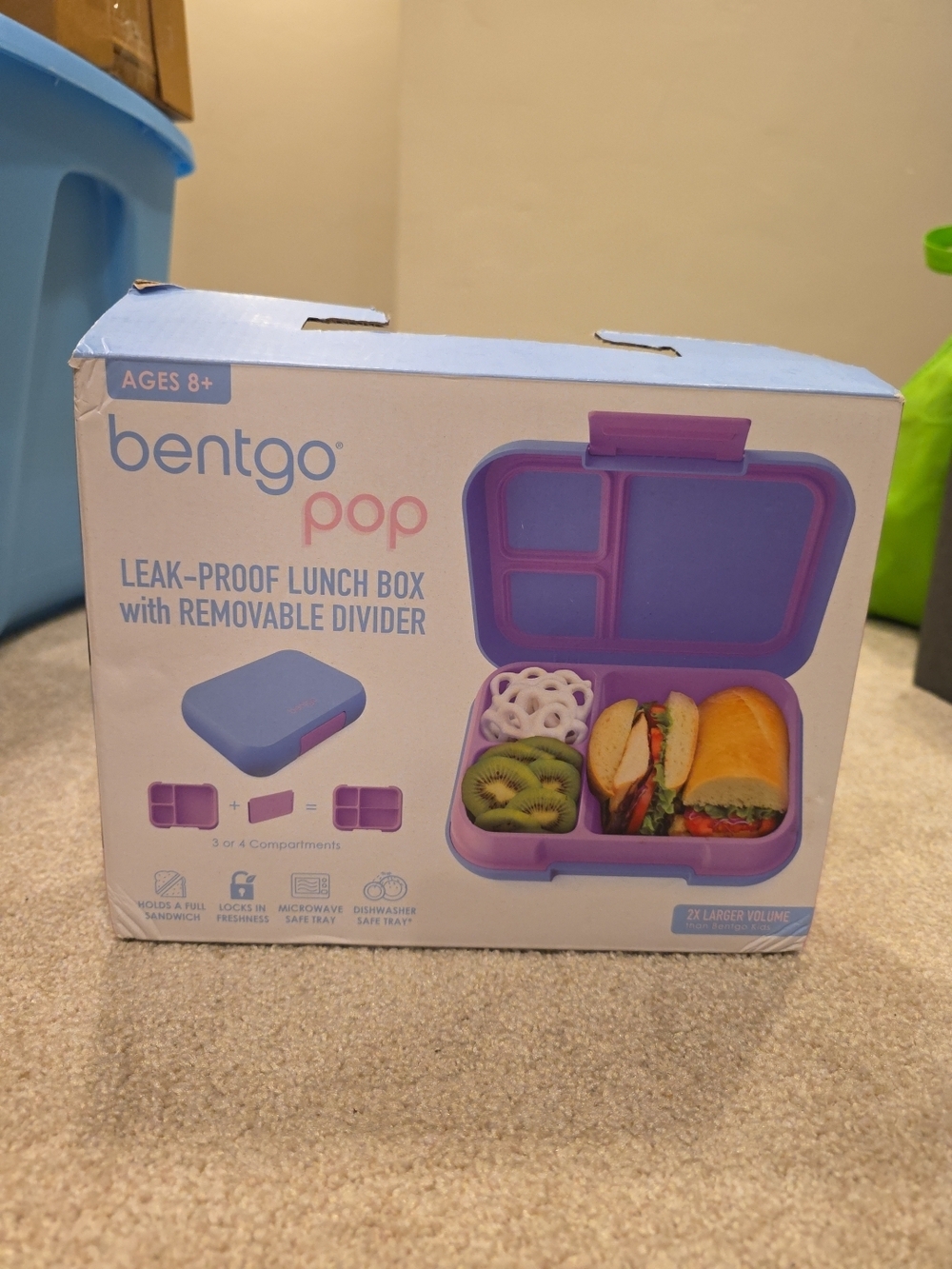 Bentgo Pop Leak-Proof Lunch Box in Purple/Pink